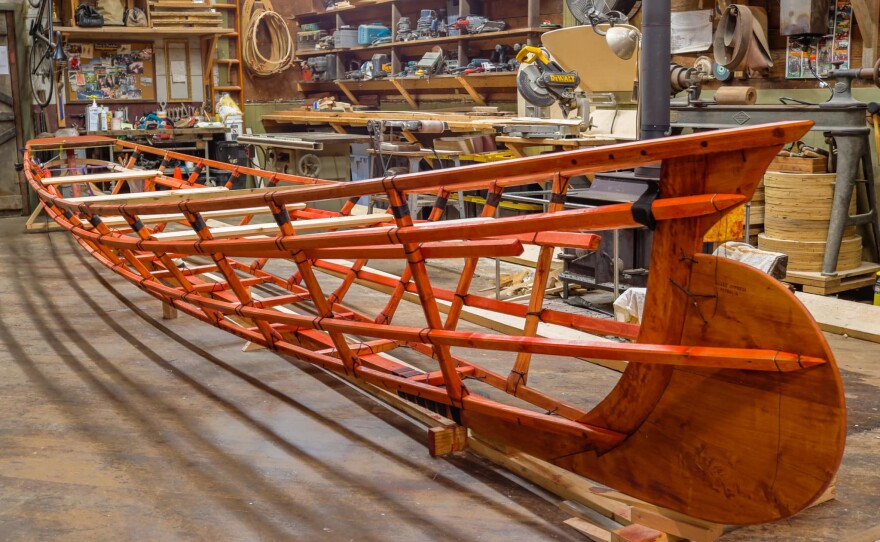 Unangax̂ open skin boat to be launched next month — potentially